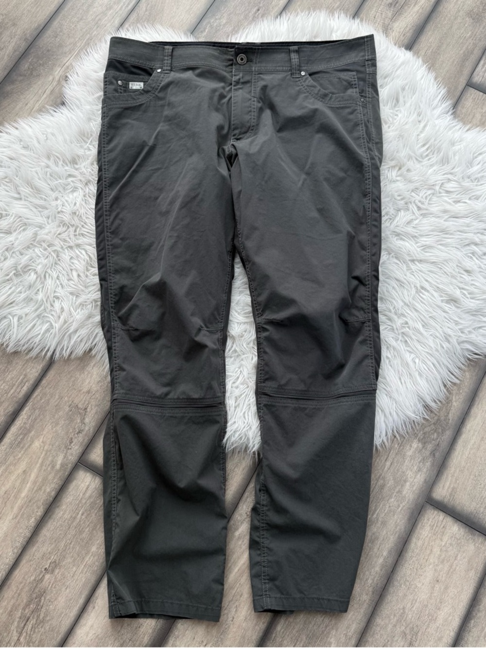 Kuhl Men's Charcoal 40x32 Stretch Chinos